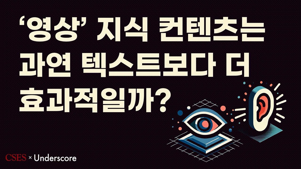 [C.A.R] 영상 vs 텍스트 경제성 평가